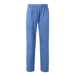 Pantalon unisexe en coton et polyester taille élastique 190 g/m² Velilla couleur bleu pastel