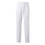 Pantalon en sergé coton et polyester couleur blanche 190 g/m² Velilla couleur blanc