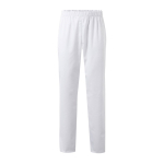 Pantalon en sergé coton et polyester couleur blanche 190 g/m² Velilla diverses couleurs