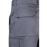 Bermuda en sergé multi-poches en coton et polyester 200 g/m² Velilla couleur gris sixième vue