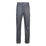 Pantalon multi-poches unisexe en coton et polyester 200 g/m² Velilla couleur gris deuxième vue