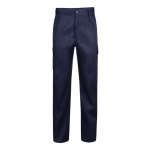Pantalon multi-poches unisexe en coton et polyester 200 g/m² Velilla couleur bleu marine deuxième vue