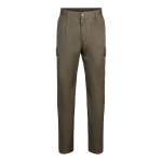 Pantalon multi-poches unisexe en coton et polyester 200 g/m² Velilla couleur vert militaire deuxième vue
