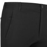 Pantalon chino unisexe extensible en coton et élasthanne 260 g/m² Velilla couleur noir cinquième vue