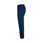 Pantalon chino unisexe extensible en coton et élasthanne 260 g/m² Velilla couleur bleu marine troisième vue
