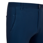 Pantalon chino unisexe extensible en coton et élasthanne 260 g/m² Velilla couleur bleu marine cinquième vue