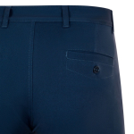 Pantalon chino unisexe extensible en coton et élasthanne 260 g/m² Velilla couleur bleu marine sixième vue