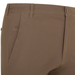Pantalon chino unisexe extensible en coton et élasthanne 260 g/m² Velilla couleur naturel cinquième vue