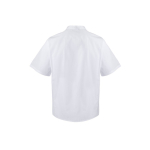 Veste de cuisine à manches courtes polyester et coton 110 g/m² Velilla couleur blanc