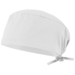 Bonnet sanitaire en sergé polyester et coton 190 g/m² Velilla couleur blanc