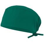 Bonnet sanitaire en sergé polyester et coton 190 g/m² Velilla couleur vert