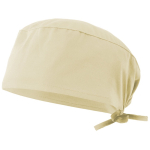 Bonnet sanitaire en sergé polyester et coton 190 g/m² Velilla couleur ivoire