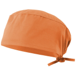 Bonnet sanitaire en sergé polyester et coton 190 g/m² Velilla couleur saumon