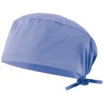 Bonnet sanitaire en sergé polyester et coton 190 g/m² Velilla couleur bleu pastel