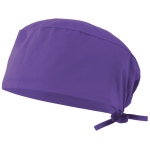 Bonnet sanitaire en sergé polyester et coton 190 g/m² Velilla couleur lilas