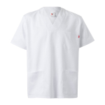 Tunique en sergé à manches courtes polyester et coton 190 g/m² Velilla diverses couleurs