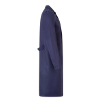 Blouse de travail en sergé polyester et coton 175 g/m² Velilla couleur bleu quatrième vue