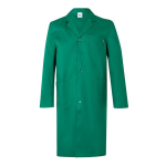 Blouse de travail en sergé polyester et coton 175 g/m² Velilla couleur vert deuxième vue