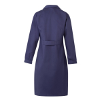 Blouse de travail manches longues polyester et coton 175 g/m² Velilla couleur bleu