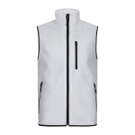 Gilet de travail softshell doublure polaire polyester 280 g/m² Velilla couleur blanc deuxième vue
