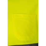 Polo piqué extra large en coton et polyester 150 g/m² Velilla couleur vert cinquième vue