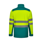 Veste softshell de travail doublure polaire polyester 280 g/m² Velilla couleur vert