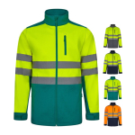 Veste softshell de travail doublure polaire polyester 280 g/m² Velilla diverses couleurs