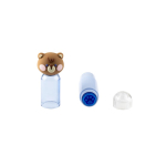 Set de 3 stylos colorés avec motifs d'animaux et tampons pour enfants couleur naturel sixième vue