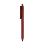 Stylo fabriqué à partir de boîtes de lait en carton, encre bleue couleur bordeaux deuxième vue