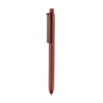 Stylo fabriqué à partir de boîtes de lait en carton, encre bleue couleur bordeaux