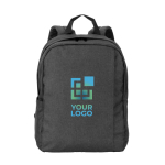 Sac à dos en polyester recyclé avec doublure pour ordinateur 16” avec zone d'impression