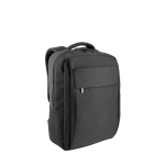 Sac à dos matelassé en polyester recyclé pour ordinateur 15,6” couleur gris foncé