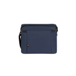 Sac isotherme en polyester recyclé avec bandoulière réglable 6L couleur bleu deuxième vue