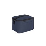 Sac isotherme en polyester recyclé avec bandoulière réglable 6L couleur bleu