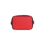 Sac isotherme en polyester recyclé avec bandoulière réglable 7 L couleur rouge troisième vue