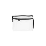 Sac isotherme en polyester recyclé avec bandoulière réglable 6L couleur blanc première vue