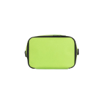 Sac isotherme en polyester recyclé avec bandoulière réglable 7 L couleur vert clair troisième vue