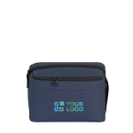 Sac isotherme en polyester recyclé avec bandoulière réglable 6L avec zone d'impression