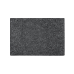 Housse en feutre recyclé avec compartiment pour ordinateur 14” couleur gris foncé