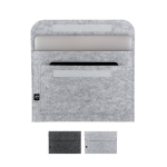 Housse en feutre recyclé avec compartiment pour ordinateur 14” diverses couleurs
