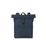 Sac à dos polyvalent avec fermeture roulante pour ordinateur 17,3” couleur bleu première vue
