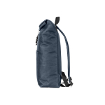 Sac à dos polyvalent avec fermeture roulante pour ordinateur 17,3” couleur bleu troisième vue