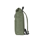 Sac à dos polyvalent avec fermeture roulante pour ordinateur 17,3” couleur vert foncé troisième vue
