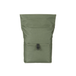 Sac à dos polyvalent avec fermeture roulante pour ordinateur 17,3” couleur vert foncé quatrième vue