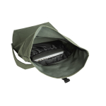 Sac à dos polyvalent avec fermeture roulante pour ordinateur 17,3” couleur vert foncé cinquième vue