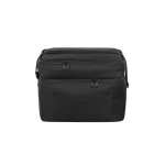 Sac isotherme en polyester recyclé avec bandoulière réglable 12L couleur noir première vue