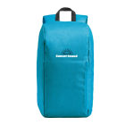 Sac à dos multi-usages avec dos et bretelles rembourrés capacité 10L couleur bleu ciel image avec logo