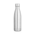 Bouteille isotherme antifuite en acier inoxydable 520 ml couleur argenté mat