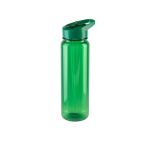 Bouteille de sport en RPET avec finition translucide brillante 750ml couleur vert