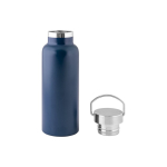 Bouteille en acier inoxydable partiellement recyclé 810ml couleur bleu marine deuxième vue